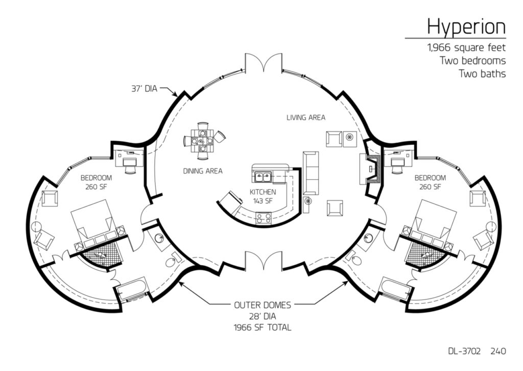 Domes by Bedroom