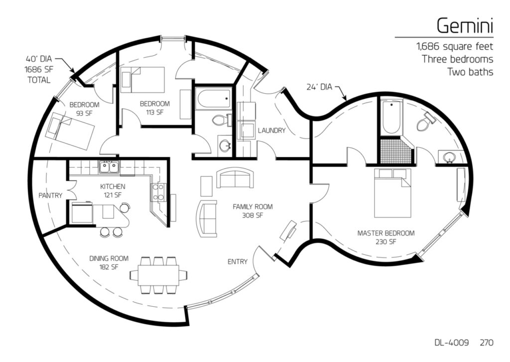 Domes by Bedroom