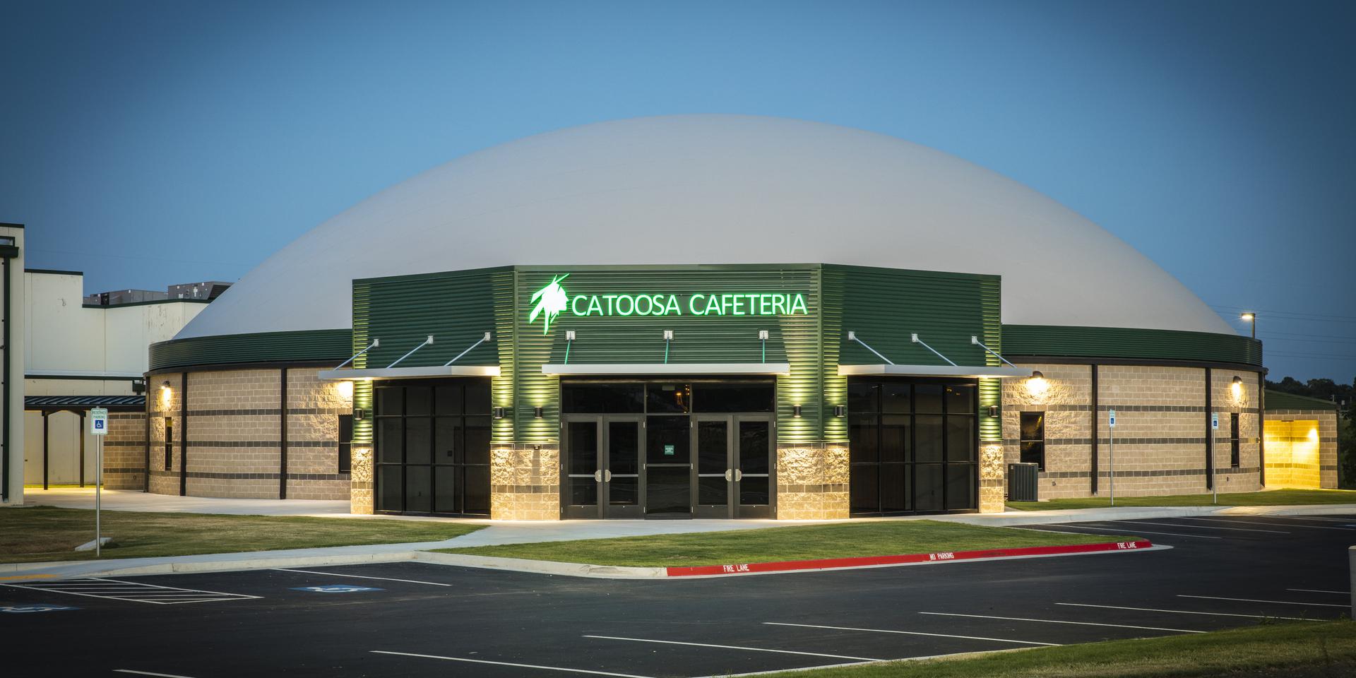 Catoosa Cafeteria Dome Storm Shelter