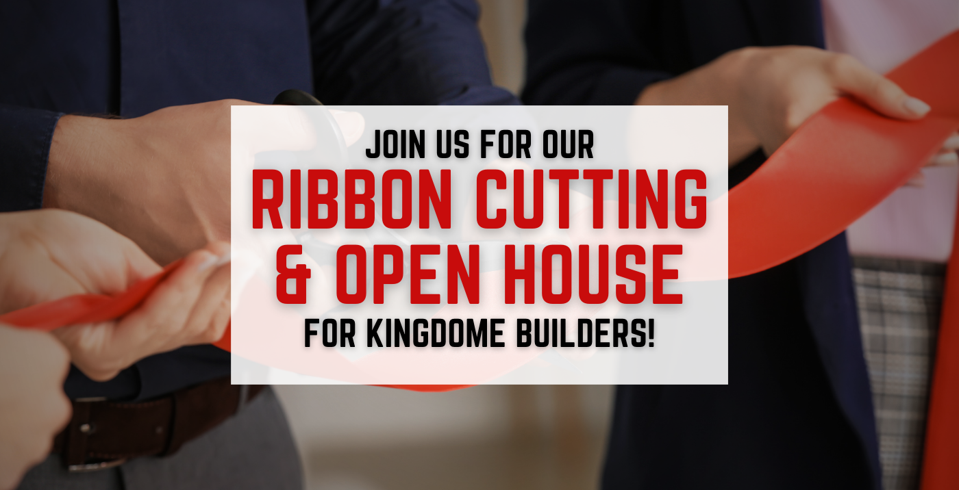 Join us at our Tea location to celebrate the official ribbon cutting for KingDome Builders, then stick around for our open house and an opportunity to tour our on-site dome home!