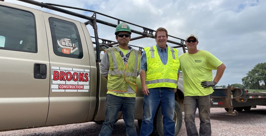 Brooks Construction Crew with owner Ray Brooks. Our team is strong because our people are great.