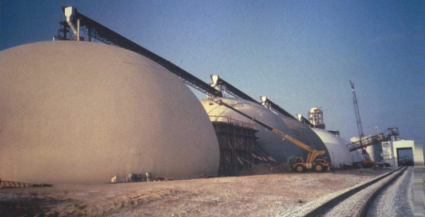 Concrete Dome Grain Storage