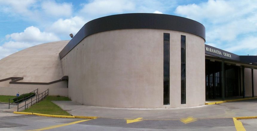 With its two towers flanking its entrance, Hillside's concrete dome church sanctuary is a magnificent piece of architecture. But it's also strong enough to withstand a Category 4 hurricane with no damage.